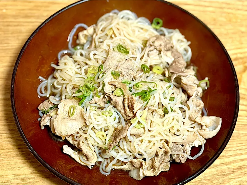 ☆豚肉としらたきの炒め煮|まぁたんさん