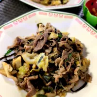 春雨炒め|テケテケさん