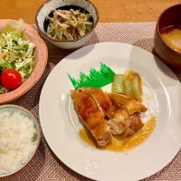 11/5の夜ごはん~照り焼きチキン-| ゆかｕさん