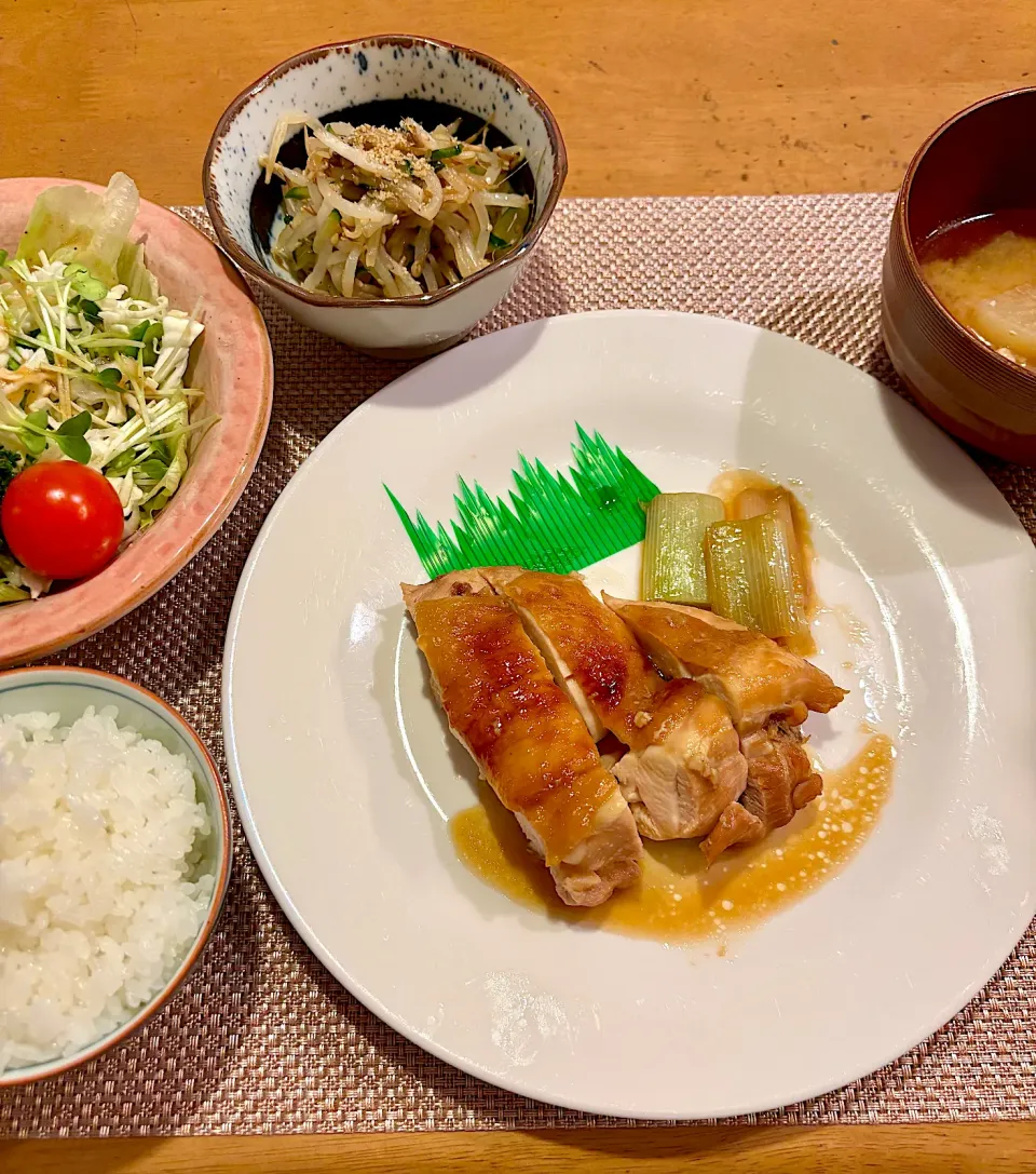 11/5の夜ごはん~照り焼きチキン-|ゆかｕさん