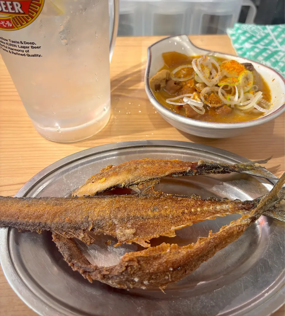 煮込みと骨せんべい|あきちゃ☆彡さん