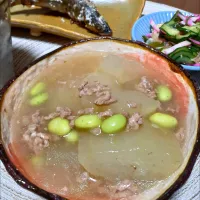 冬瓜のそぼろ煮～✴️|びせんさん