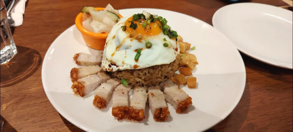 Pork lard fried rice 🐽😍😋The Butchers Kitchen Mid Valley JB|🍒lynnlicious🍒さん