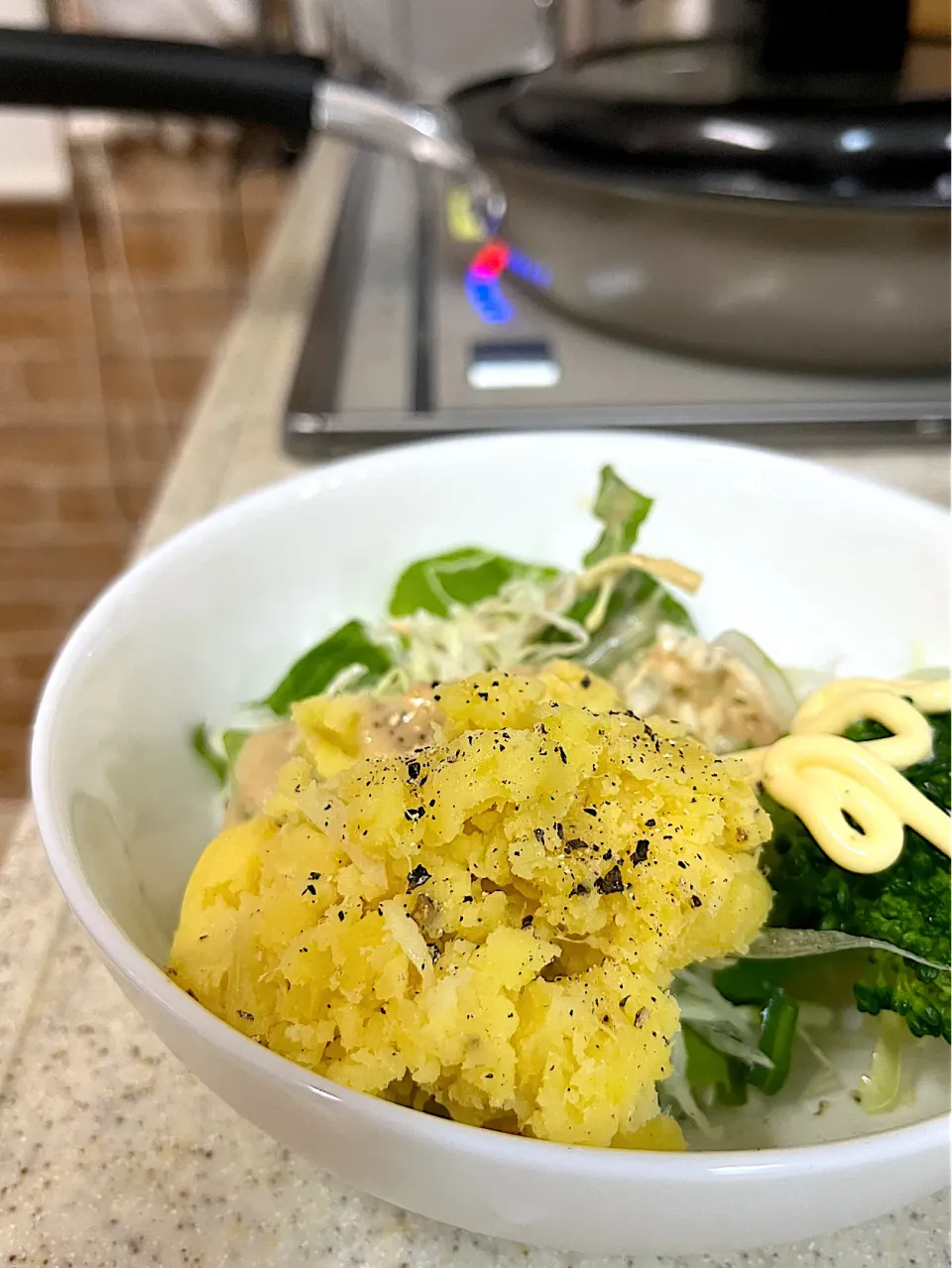 焼き芋サラダ|chieko ♪さん