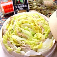 白菜と豚肉のミルフィーユ蒸し|めいめいさん