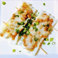 【副菜】ちくわのチーズ納豆