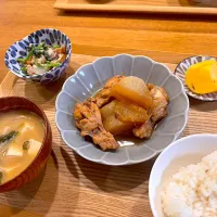 大根と手羽元の煮物|MHさん