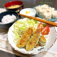 白身魚ののり塩ガーリック焼き|亜矢子さん