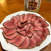 ローストビーフ💐しいたけ茶お婿さん作|henryさん