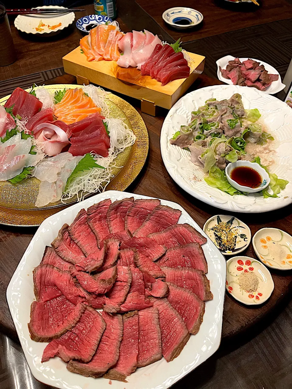 ローストビーフ💐しいたけ茶お婿さん作|henryさん