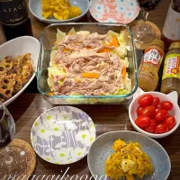 手抜きおつまみごはん🍷☺️|マイコさん