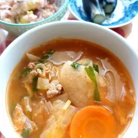 キムチスープ|きつねさん