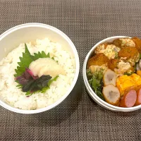 高校生息子のお弁当🍱 白身魚の磯辺フライ弁当🍱|Snow10さん