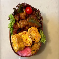 焼き鳥卵焼き弁当