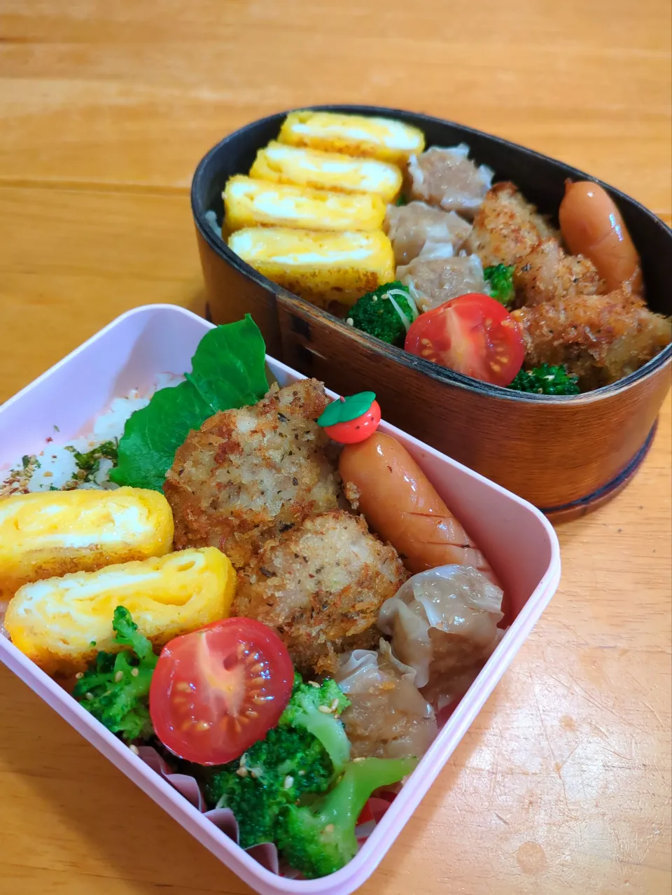 バジルチーズのチキンカツ弁当|さやかさん