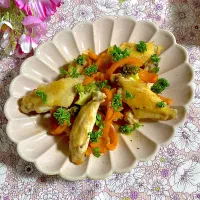 鶏手羽中のレモン醤油炒め🍋| ringonamaさん