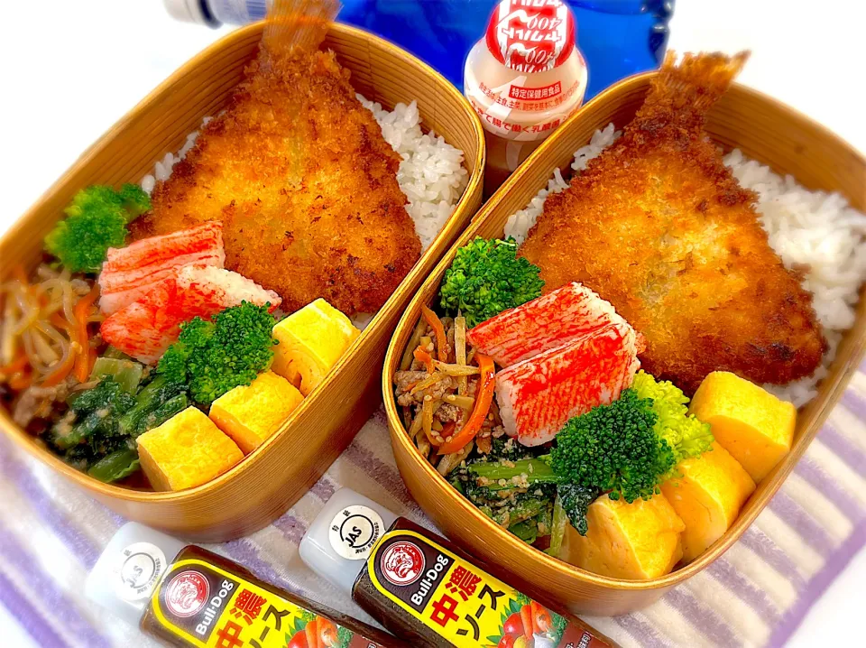 今日の夫婦弁⁽⁽ ◟(灬 ˊωˋ 灬)◞ ⁾⁾💕|桃実さん