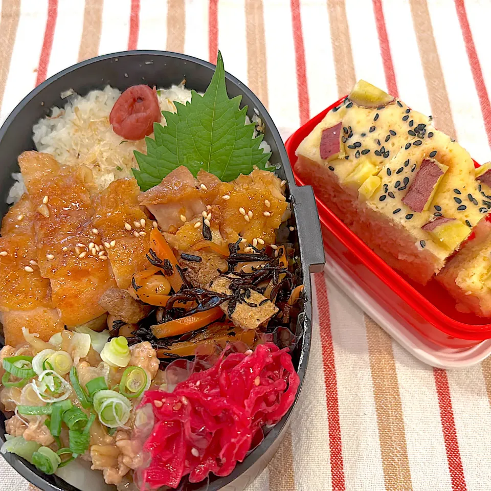 1106 テリヤキチキン　男子高校生弁当|Riieeさん