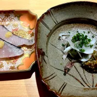 ⑤11月5日・［和食コース］・サワラとフグ🐟✨（フグの食感最高❣️）