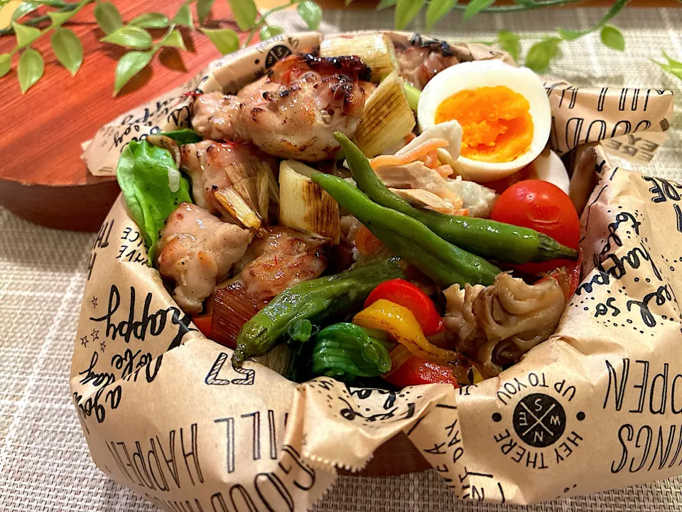 塩焼き鶏丼弁当|haruさん