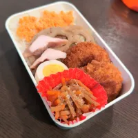鶏メンチ弁当🍱| Rieさん