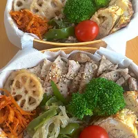 ポークソテー弁当| hiro♪kouさん