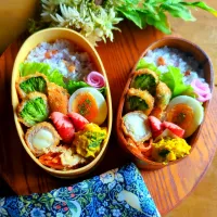 ブロッコリー肉巻きフライ弁当🍱|さらママさん