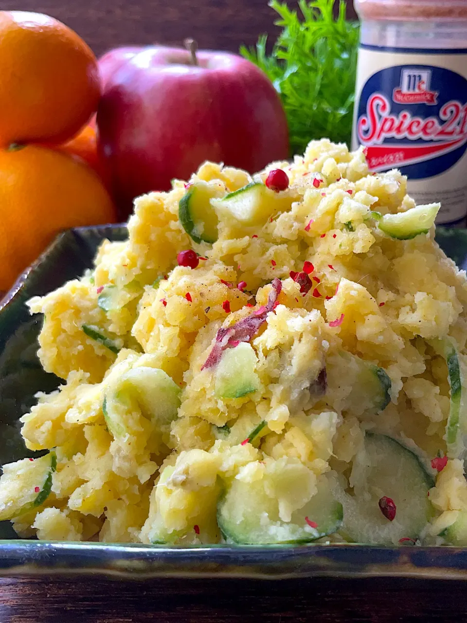 孫ちゃんが収穫してきたさつまいもdeさつまいもサラダ|9421beruさん