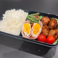 11/6 旦那弁当⁂ミートボール弁当|ゆさん