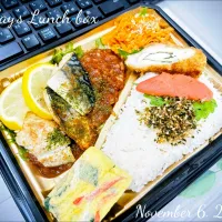 焼き鯖のスパイシーチリソース弁当| TakeBooさん