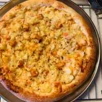 明太子とポテトのピザ|sjさん