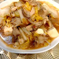 白菜と舞茸の炒め物|うーくーちゃんさん
