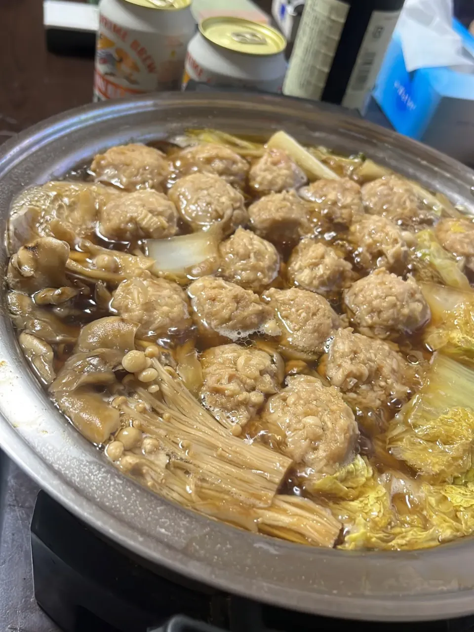 鶏団子鍋|かんぱちさん