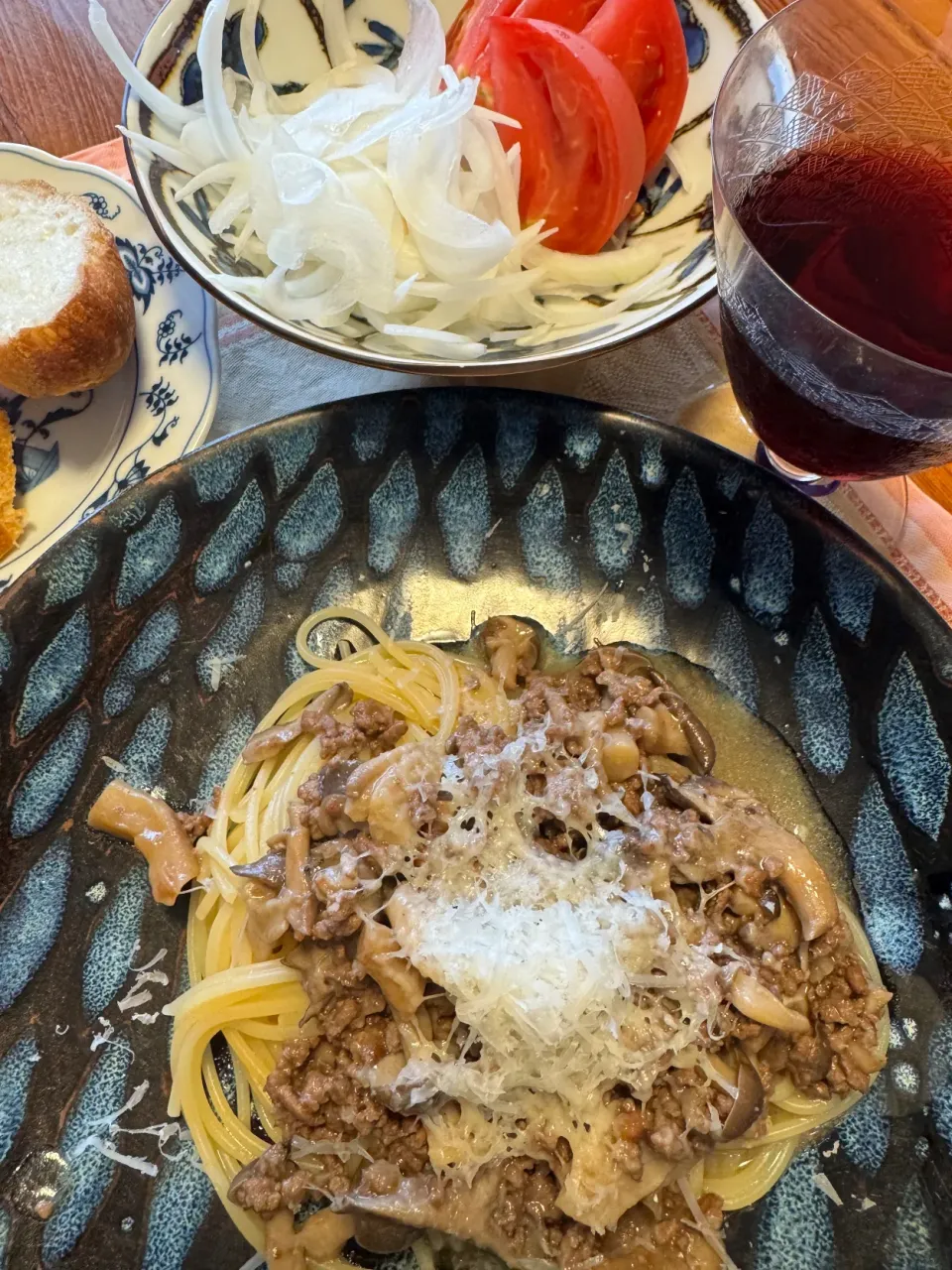 森のキノコのミートソースパスタ|Seiji Kinoshitaさん