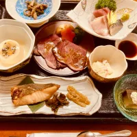 夏油温泉「元湯夏油」の夕食