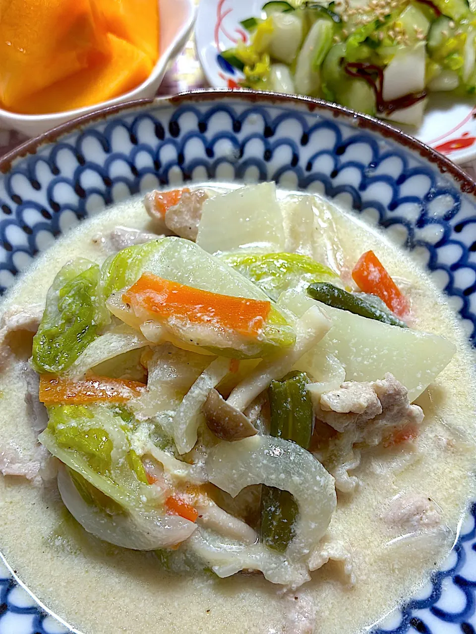 白菜と野菜の豆乳煮|🍒ふみりん🍒さん