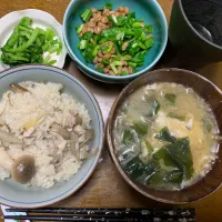 夕食　炊き込みご飯|ATさん