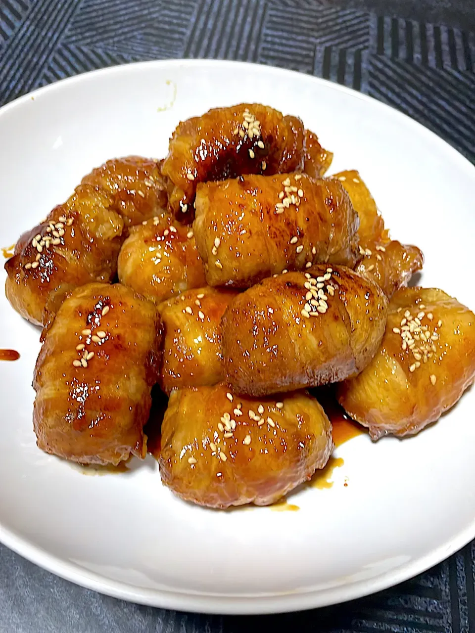 豚バラ肉巻きおにぎり|さゆか617さん