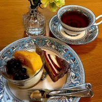 手作りおやつでティータイム