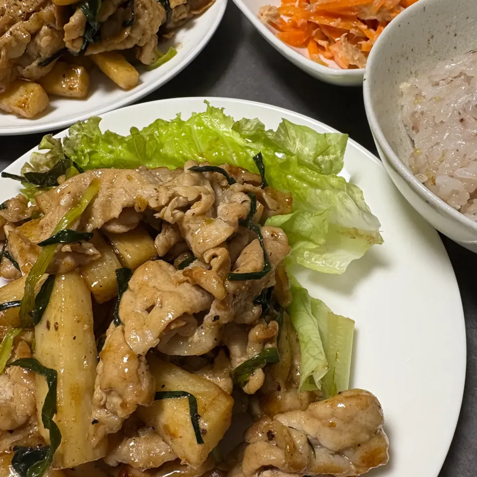 長芋豚バラ|くるみさん