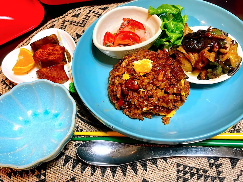 黒チャーハン♡♡|Reikoさん