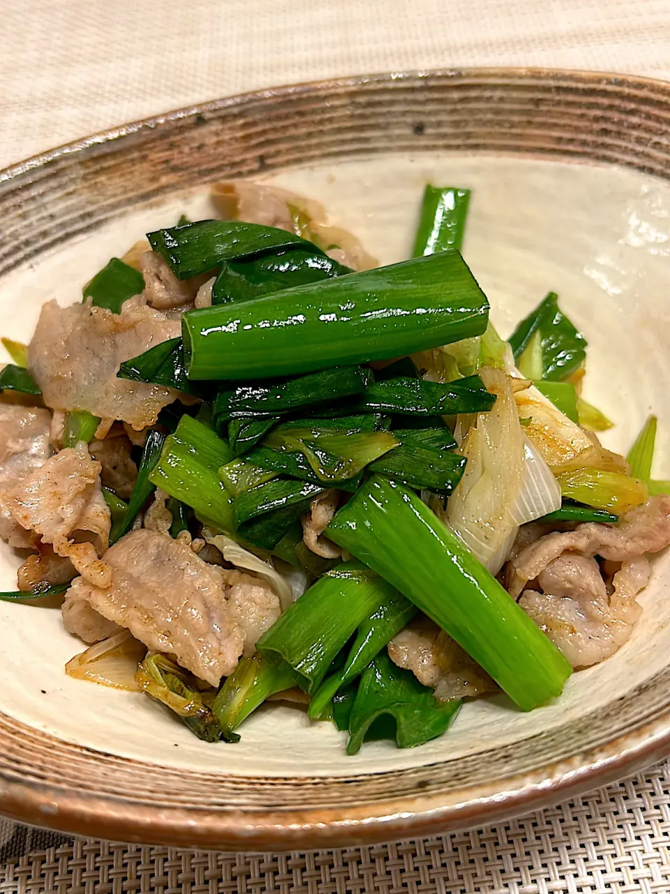 豚ネギ炒め|amiさん
