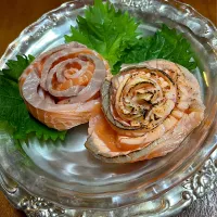 サーモン刺身＊炙りサーモン＊|henryさん