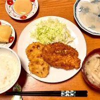 チキンかつ&刺身こんにゃく|マイさん