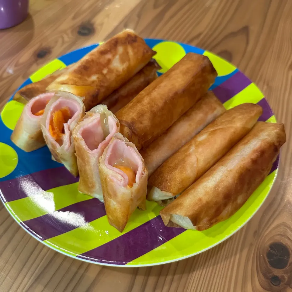 ハム柿チーズ春巻の季節|愛さん