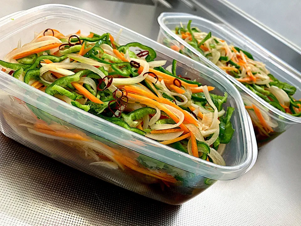 小アジの南蛮漬け|こもず♪さん