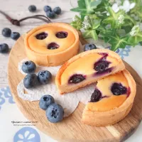 ブルーベリーのチーズタルト|ゆずぽんさん