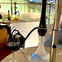 Shisha and wine|skyblueさん