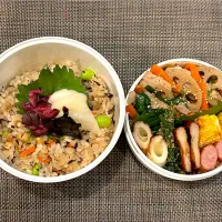 高校生息子のお弁当🍱 プルコギと炊き込みご飯弁当🍱|Snow10さん