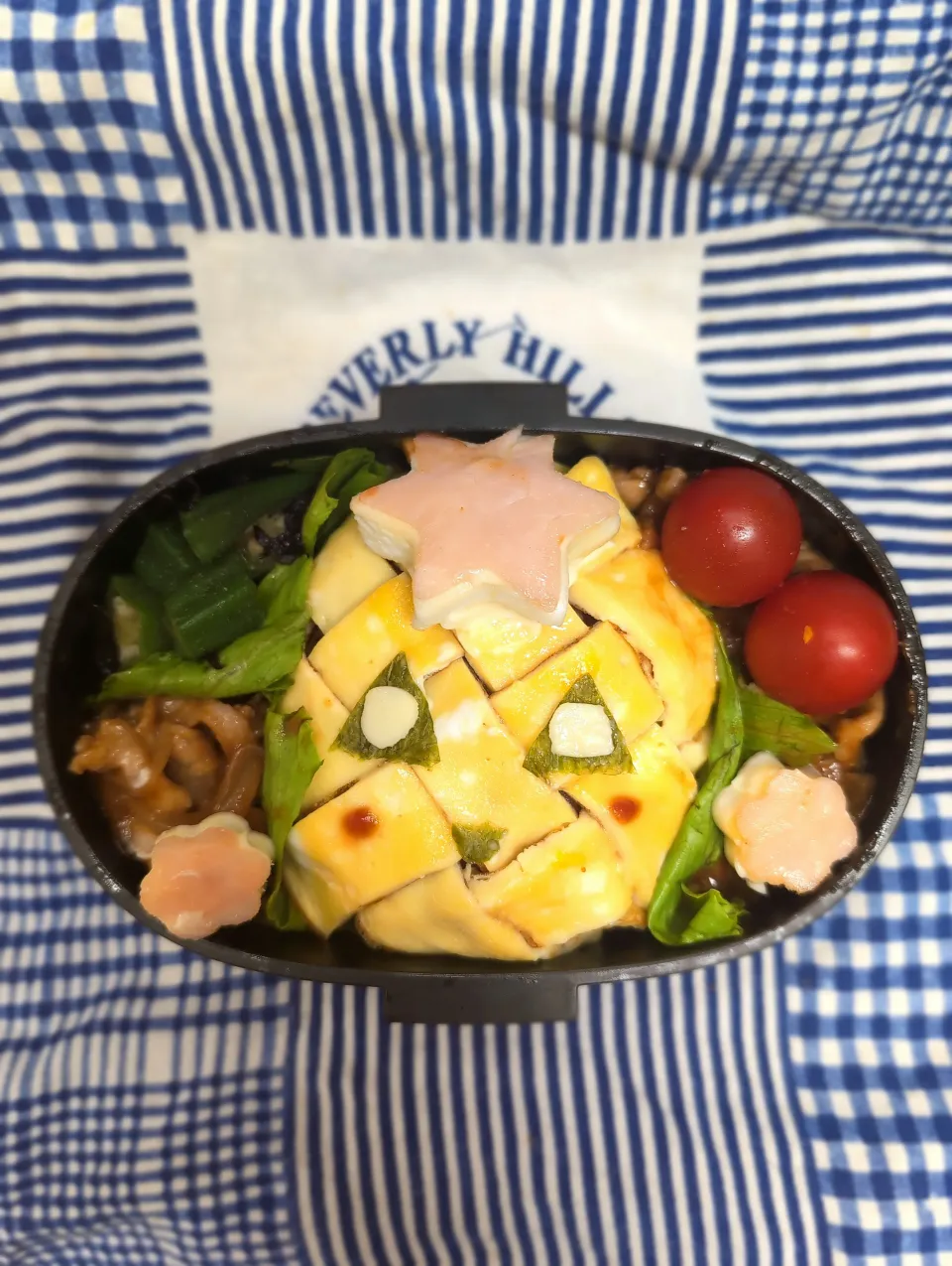 パイナップルオムライス弁当|ハリネズミさん